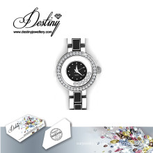 Destino joias cristal de Swarovski Crystal Watch